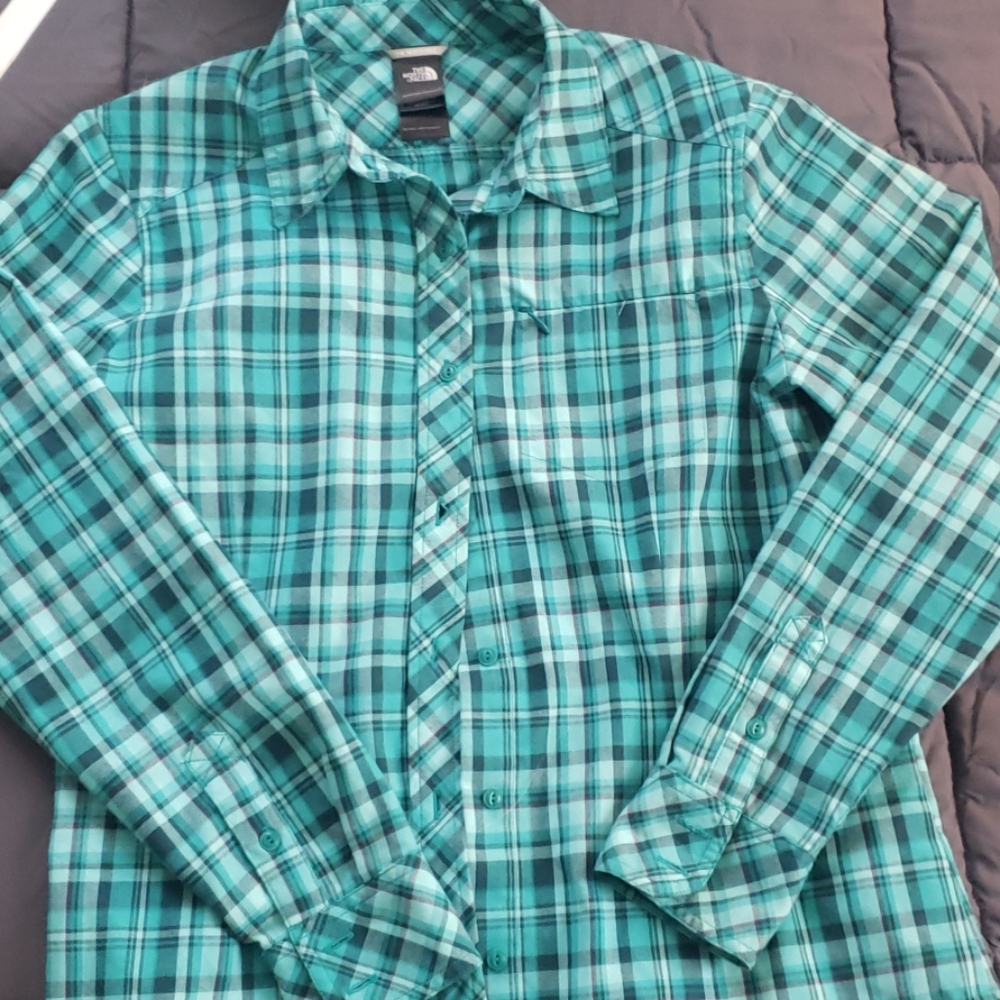 Plaid button up